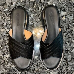 Black Madewell sandals women’s size 7.5